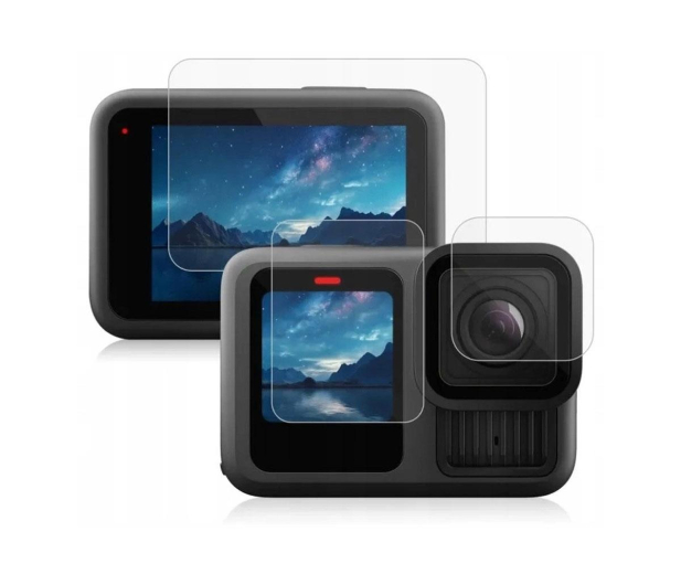 Puluz Szkło hartowane na ekran i obiektyw do GoPro Hero13 - 1510313 - zdjęcie 3